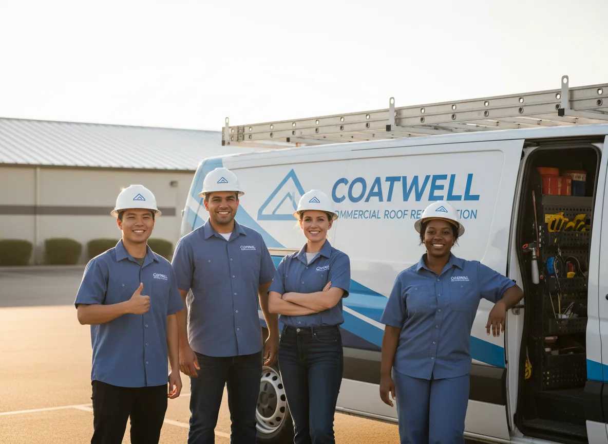 Commercial roof coating company in Darien, IL